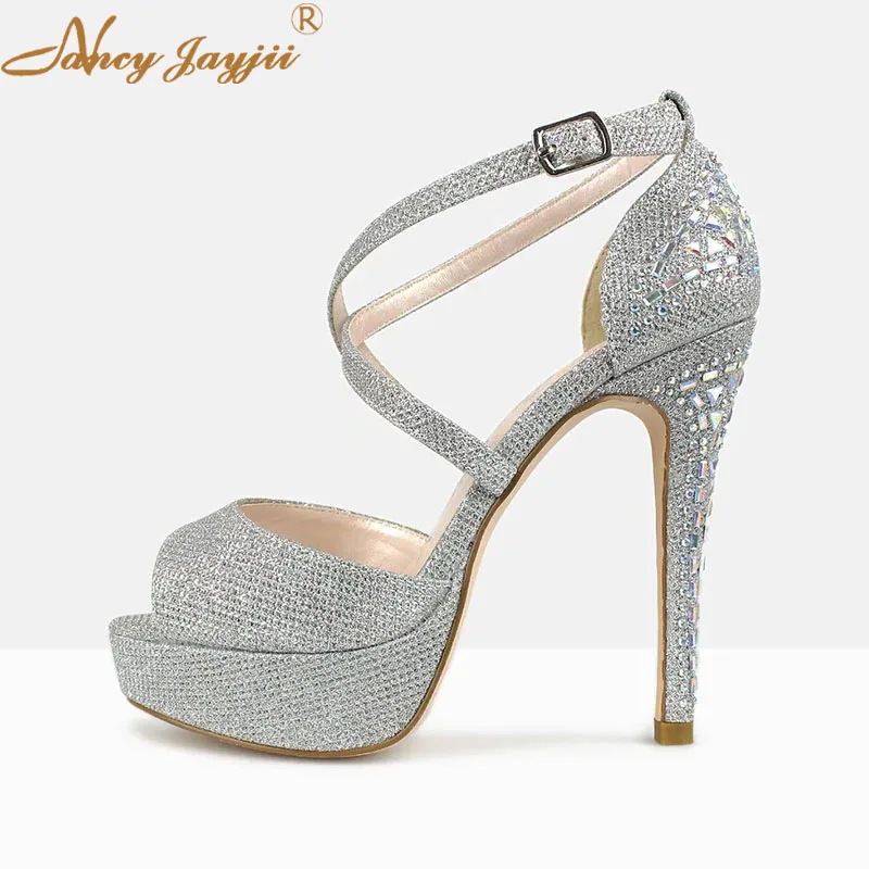 Nancyjayjii Sliver Bling Sandals 2021 Summer Women’S Wedding Party Sequined Cloth Platform Super Stiletto Heels Ladies Shoes
Nancyjayjii Sliver Bling Sandals 2021 Summer Women’S Wedding Party Sequined Cloth Platform Super Stiletto Heels Ladies Shoes