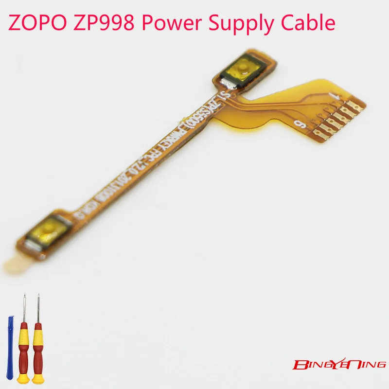 BingYeNingNew оригинал для ZOPO ZP998 кнопка включения/выключения питания гибкий кабель FPC |