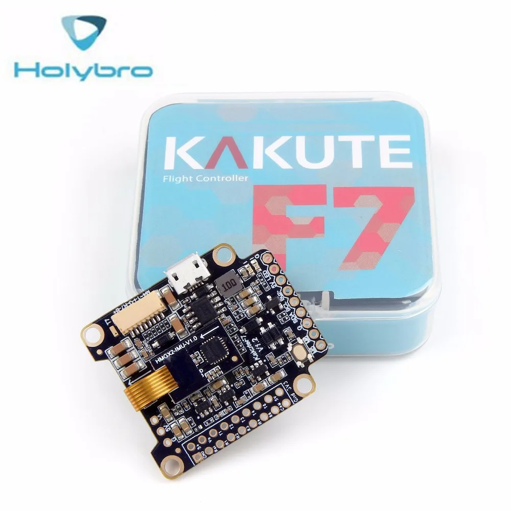 Holybro Kakute F7 Flight Controllers Built in OSD Supports BLHeli Integrated BMP280 SCL/SDA pads with PID IMU for VS Holybro F4
Holybro Kakute F7 Flight Controllers Built in OSD Supports BLHeli Integrated BMP280 SCL/SDA pads with PID IMU for VS Holybro F4