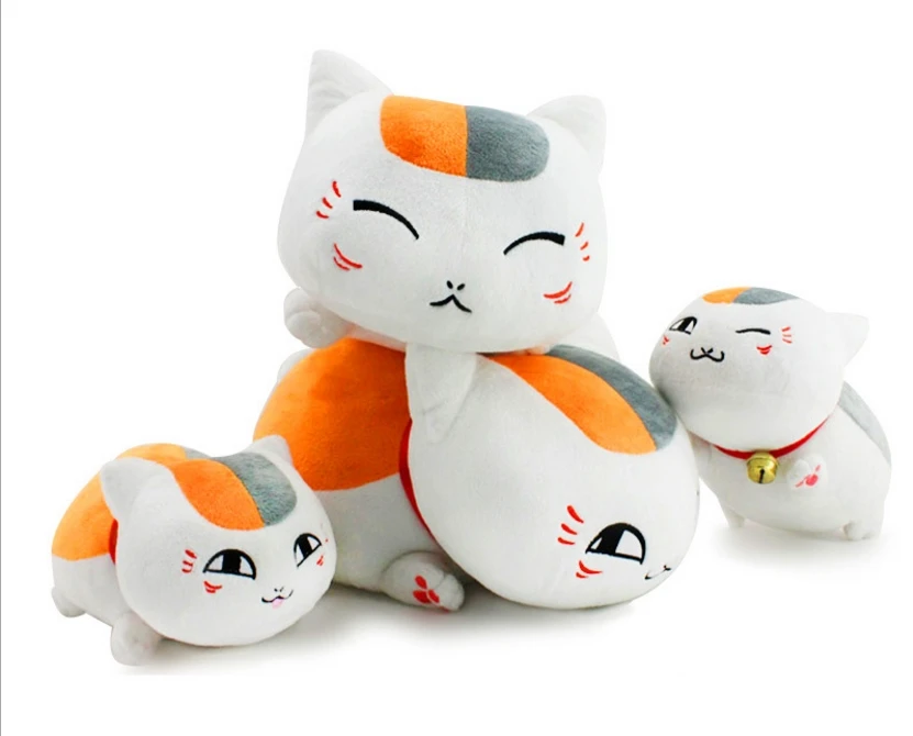 20 60 см аниме Natsume Nyanko сенсей кошка плюшевая Kawaii мягкая игрушка кукла для детей