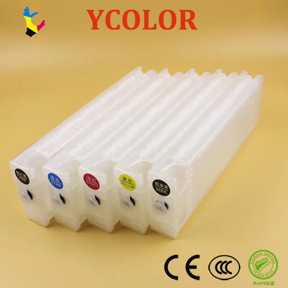 T6941-T6945 Refillable Ink Cartridge with Stable Chip for Epson SureColor T3200 T5200 T7200 T3270 T5270 T7270 Printer 700ML/PC
T6941-T6945 Refillable Ink Cartridge with Stable Chip for Epson SureColor T3200 T5200 T7200 T3270 T5270 T7270 Printer 700ML/PC
