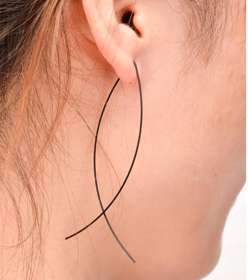 Geometric Earrings New Fashion Silver Color Triangular Europe Elegant Triangle Earring 12109
Geometric Earrings New Fashion Silver Color Triangular Europe Elegant Triangle Earring 12109