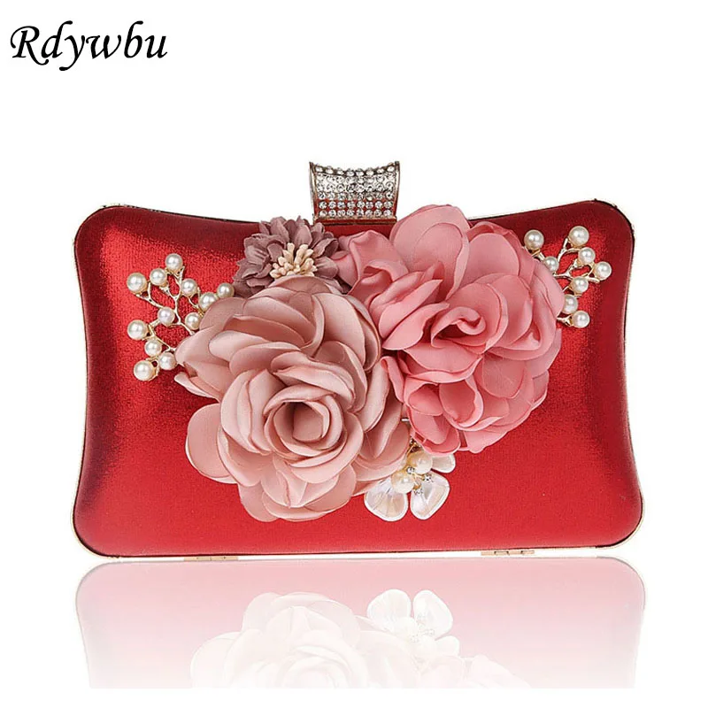 Rdywbu Handmade Flower Chain Evening Bag 2017 New Fashion Design Pearls Rhinestones Wedding Pure Dinner Party Clutch Bolso B399
Rdywbu Handmade Flower Chain Evening Bag 2017 New Fashion Design Pearls Rhinestones Wedding Pure Dinner Party Clutch Bolso B399