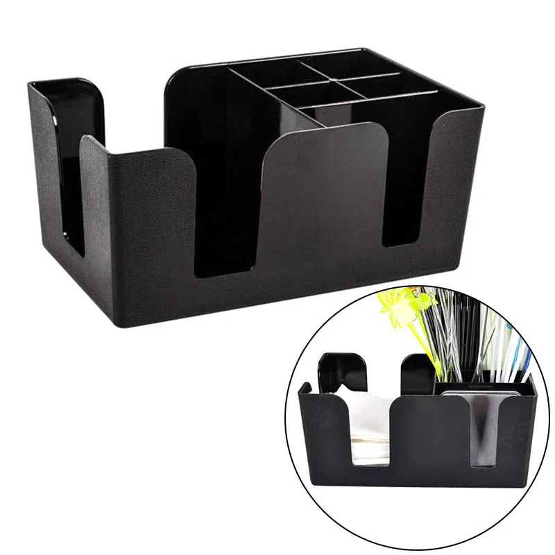 Hot Black Bar Pub Tidy Napkin Straw Storage Box Cocktail Stirrer Storage Condiment Holder Bar Tools Tissue Box For Dar XH8Z
Hot Black Bar Pub Tidy Napkin Straw Storage Box Cocktail Stirrer Storage Condiment Holder Bar Tools Tissue Box For Dar XH8Z