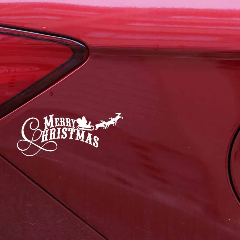 YJZT 17.8CM*7.3CM MERRY CHRISTMAS Car Sticker Vinyl Decal Creative Combination Design Of Letters And Patterns C23-0169
YJZT 17.8CM*7.3CM MERRY CHRISTMAS Car Sticker Vinyl Decal Creative Combination Design Of Letters And Patterns C23-0169