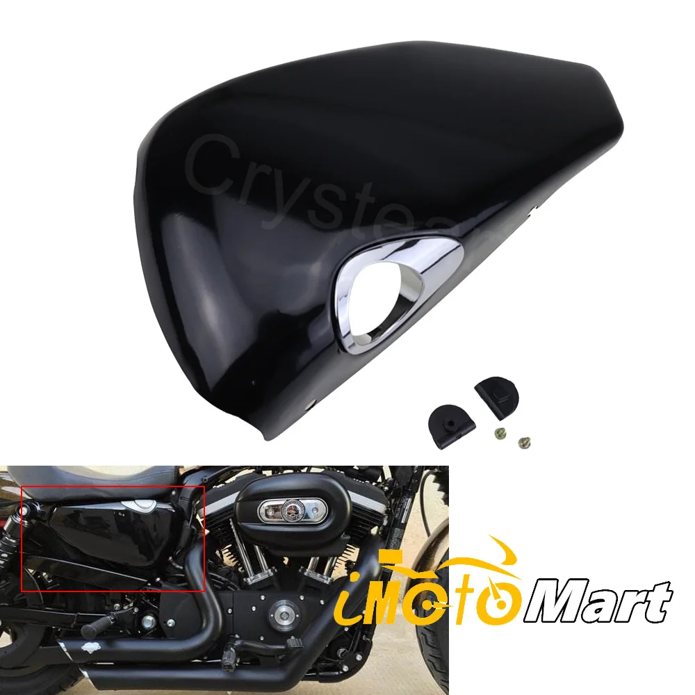 Motorcycle Black Right Side Oil Tank Cover Side Fairing Guard For Harley Sportster XL 1200 883 2004-2013 2005 2006 2007 2008 09
Motorcycle Black Right Side Oil Tank Cover Side Fairing Guard For Harley Sportster XL 1200 883 2004-2013 2005 2006 2007 2008 09