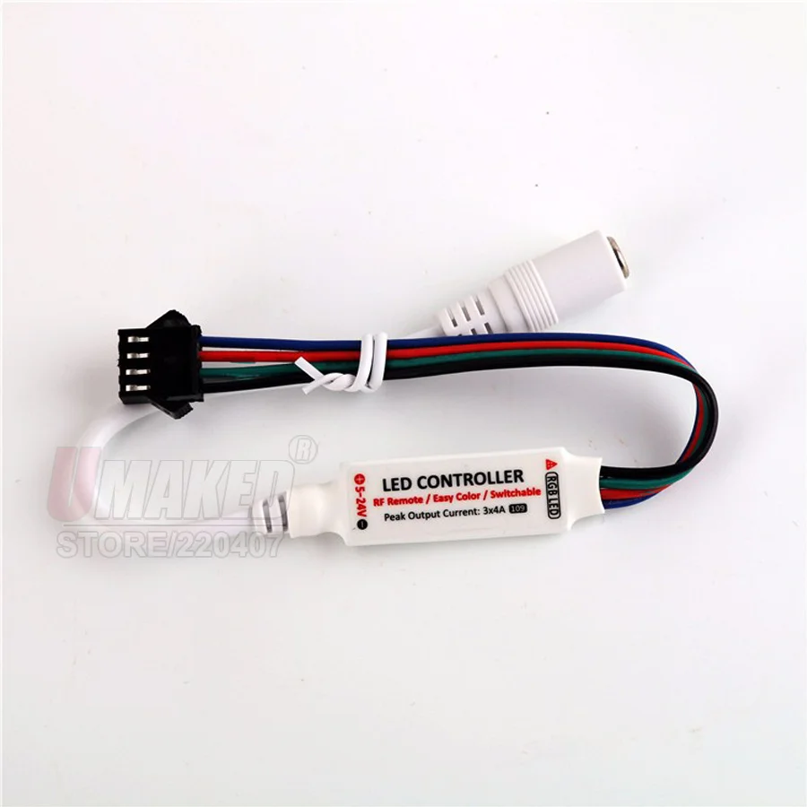 1set DC 5V-24V 17 Keys Mini Wireless RF Remote LED RGB Controller With DC Female And For LED Strip Light
1set DC 5V-24V 17 Keys Mini Wireless RF Remote LED RGB Controller With DC Female And For LED Strip Light