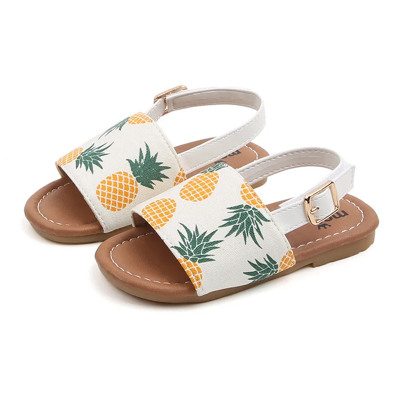 Sandal 2019 New Original Girl Kids Sandals Slippers Fruits Print Boys Baby Sandals Children Beach Shoes Non-slip Toddler Shoes
Sandal 2019 New Original Girl Kids Sandals Slippers Fruits Print Boys Baby Sandals Children Beach Shoes Non-slip Toddler Shoes