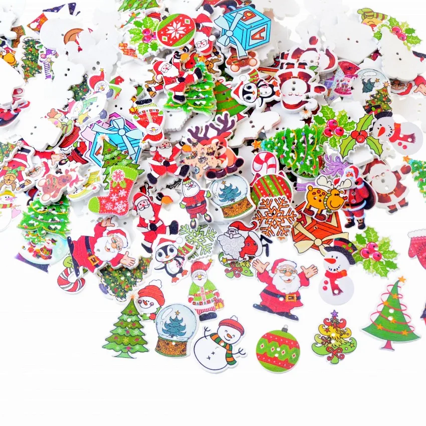 Free Shipping 10-50Pcs Christmas Decorative Buttons Wood Sewing Buttons Scrapbooking
Free Shipping 10-50Pcs Christmas Decorative Buttons Wood Sewing Buttons Scrapbooking
