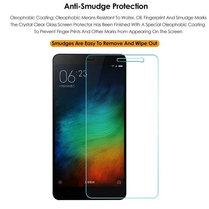 Закаленное стекло для Xiaomi Mi 4C 4I 5 5S Mi5 Mi4C Redmi 3 3S 4A Note 2 Note3 Pro SE Защитная пленка экрана