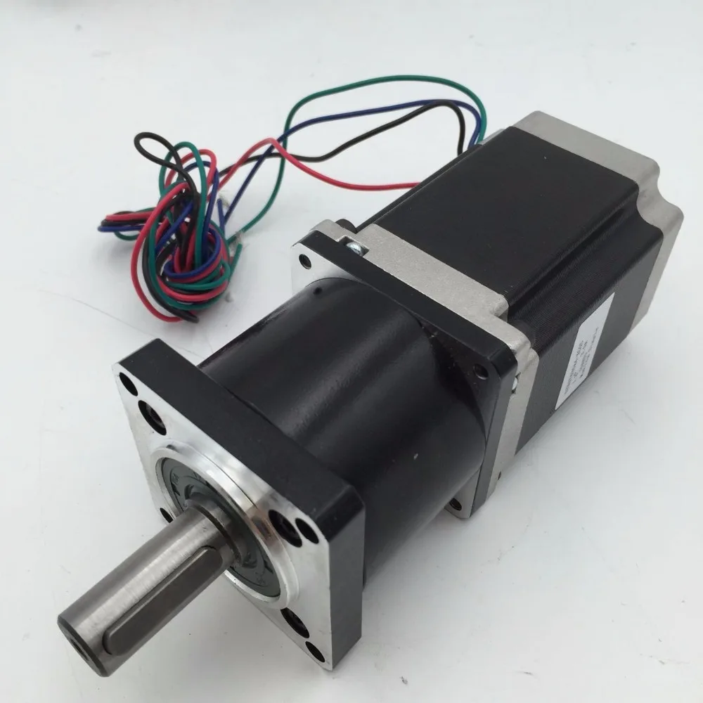 NEMA 23 57mm Ratio 30:1 Planetary Geared Stepper Motor 1.1Nm L:56mm 3A, 14mm Shaft With Keyway For CNC Router
NEMA 23 57mm Ratio 30:1 Planetary Geared Stepper Motor 1.1Nm L:56mm 3A, 14mm Shaft With Keyway For CNC Router