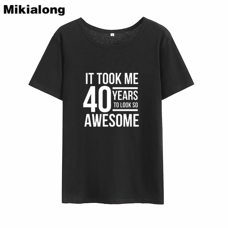 MIkialong It Take Me 400years Harajuku T Shirt Women 2018 Summer Short Sleeve Loose Tee Shirt Femme Loose Cotton Tshirt Women
MIkialong It Take Me 400years Harajuku T Shirt Women 2018 Summer Short Sleeve Loose Tee Shirt Femme Loose Cotton Tshirt Women
