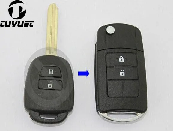 NEW Modified Flip Floding Remote Key Shell For Toyota Camry TOY43 Case Fob 2 Buttons
NEW Modified Flip Floding Remote Key Shell For Toyota Camry TOY43 Case Fob 2 Buttons