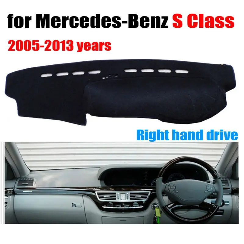 Car dashboard covers mat for Mercedes-Benz S Class 2005-2013 years Right hand drive dashmat pad dash cover auto accessories
Car dashboard covers mat for Mercedes-Benz S Class 2005-2013 years Right hand drive dashmat pad dash cover auto accessories