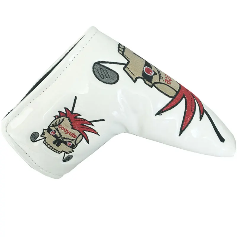 Original New Golf headcover Cooyute skull PU T Golf Putter head Cover Unisex white Golf Clubs head Cover Free shipping
Original New Golf headcover Cooyute skull PU T Golf Putter head Cover Unisex white Golf Clubs head Cover Free shipping