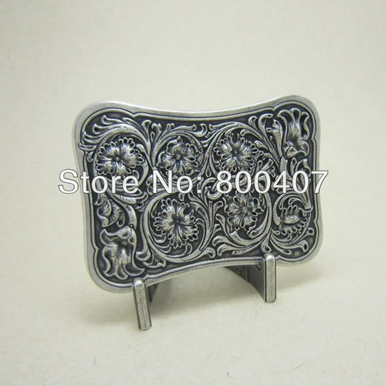 New Original Vintage Silver Plated Western Flower Southwest Rectangle Belt Buckle Gurtelschnalle Boucle de ceinture
New Original Vintage Silver Plated Western Flower Southwest Rectangle Belt Buckle Gurtelschnalle Boucle de ceinture