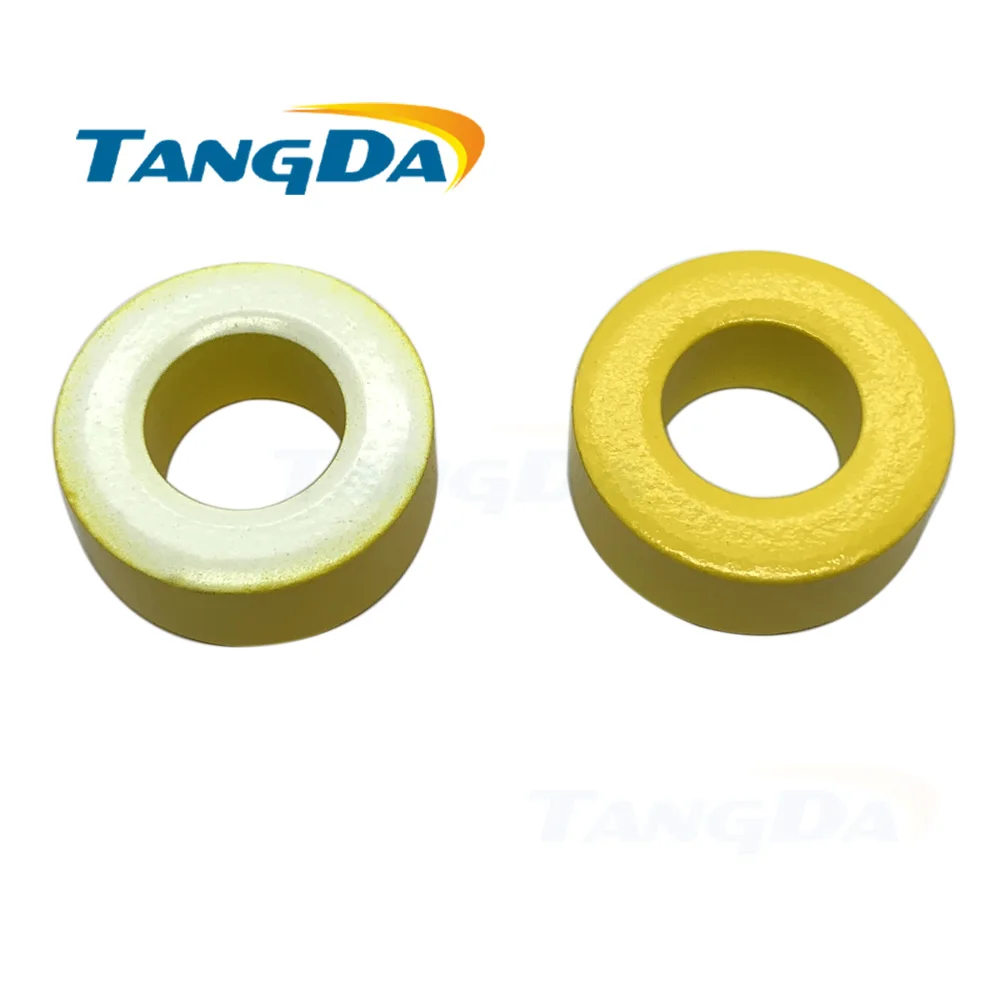 KT106-26 Iron powder cores T106-26 OD*ID*HT 27*14*11.5 mm 93nH/N2 75ue Iron dust Ferrite Toroid Core toroidal yellow white AG
KT106-26 Iron powder cores T106-26 OD*ID*HT 27*14*11.5 mm 93nH/N2 75ue Iron dust Ferrite Toroid Core toroidal yellow white AG