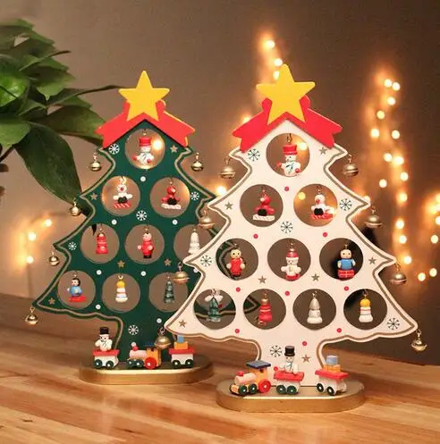 DIY Christmas Ornament Wooden Christmas Tree Christmas Hanging Ornament Gift for Children Home Xmas Table Decoration 1PC
DIY Christmas Ornament Wooden Christmas Tree Christmas Hanging Ornament Gift for Children Home Xmas Table Decoration 1PC