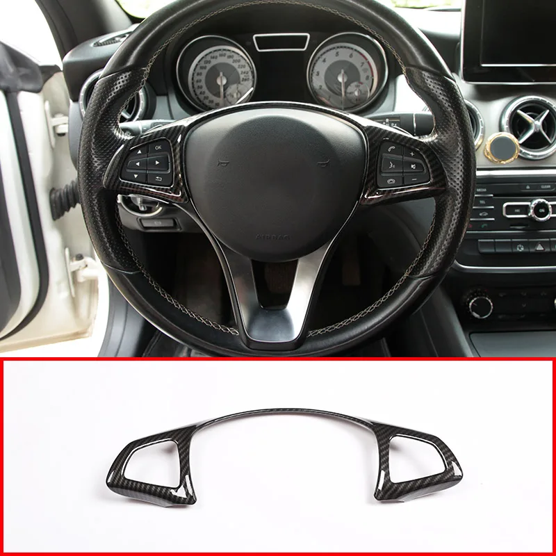 For Mercedes-Benz C-Class W205 GLC X253 E Class W213 2015-2018 Carbon Fiber ABS Chrome Steering Wheel Decoration Frame Trim
For Mercedes-Benz C-Class W205 GLC X253 E Class W213 2015-2018 Carbon Fiber ABS Chrome Steering Wheel Decoration Frame Trim