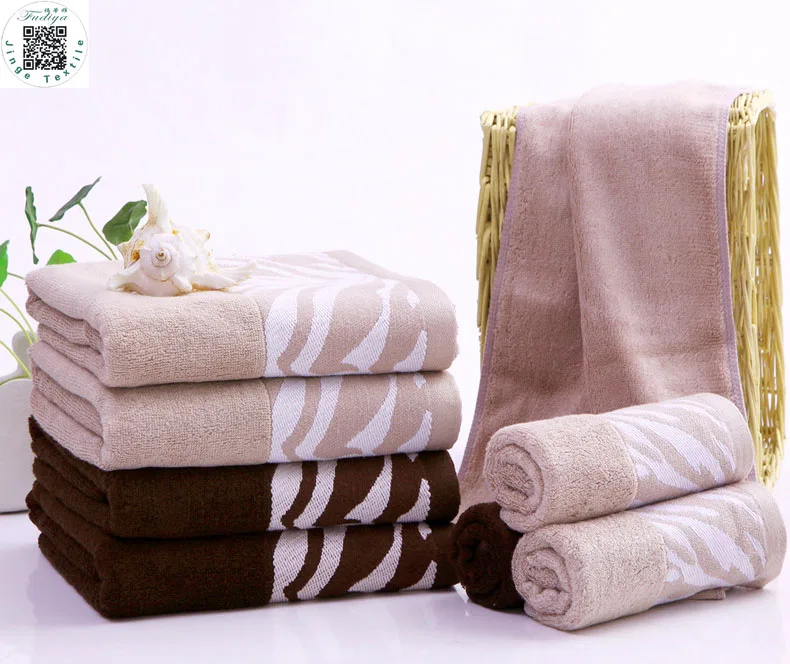 2pcs*lot 34x74cm 100g High Quality Bamboo Pure Cotton Face Bath Towel Soft Solid Striped Home Textile Bath Face Towel Set
2pcs*lot 34x74cm 100g High Quality Bamboo Pure Cotton Face Bath Towel Soft Solid Striped Home Textile Bath Face Towel Set