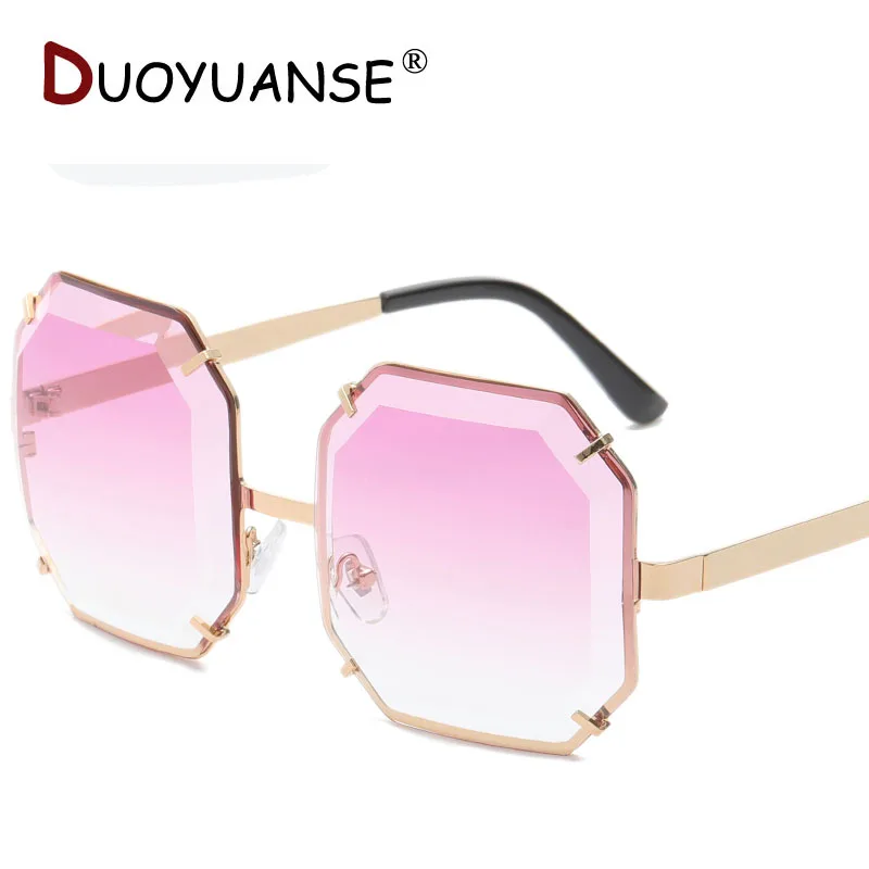 DUOYUANSE Diamond Cut Edge Polarized Sunglasses Woman Gradient Ocean Color Large Frame 2019 New Fashion Sun Glasses 3052
DUOYUANSE Diamond Cut Edge Polarized Sunglasses Woman Gradient Ocean Color Large Frame 2019 New Fashion Sun Glasses 3052