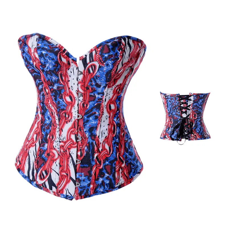 Sapubonva Corset Top Sexy Bustier Femme Floral Print Women Exotic Victorian Corsets Gotico Lingerie Clothing Brocade Burlesque
Sapubonva Corset Top Sexy Bustier Femme Floral Print Women Exotic Victorian Corsets Gotico Lingerie Clothing Brocade Burlesque