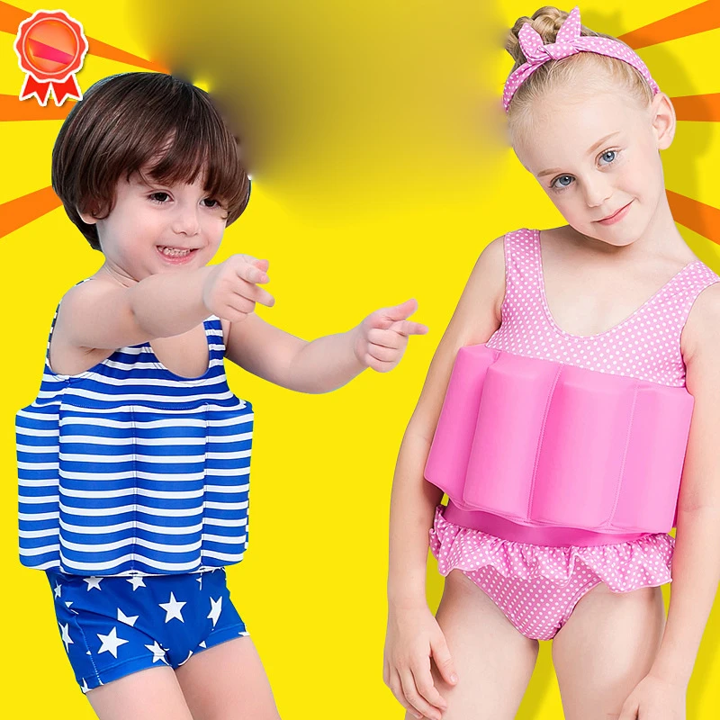 High Quality Kids One-piece Swimsuit Boys Girls Learn Swimming Floating Buoyancy Swimwear Detachable Float Suits For Children
High Quality Kids One-piece Swimsuit Boys Girls Learn Swimming Floating Buoyancy Swimwear Detachable Float Suits For Children