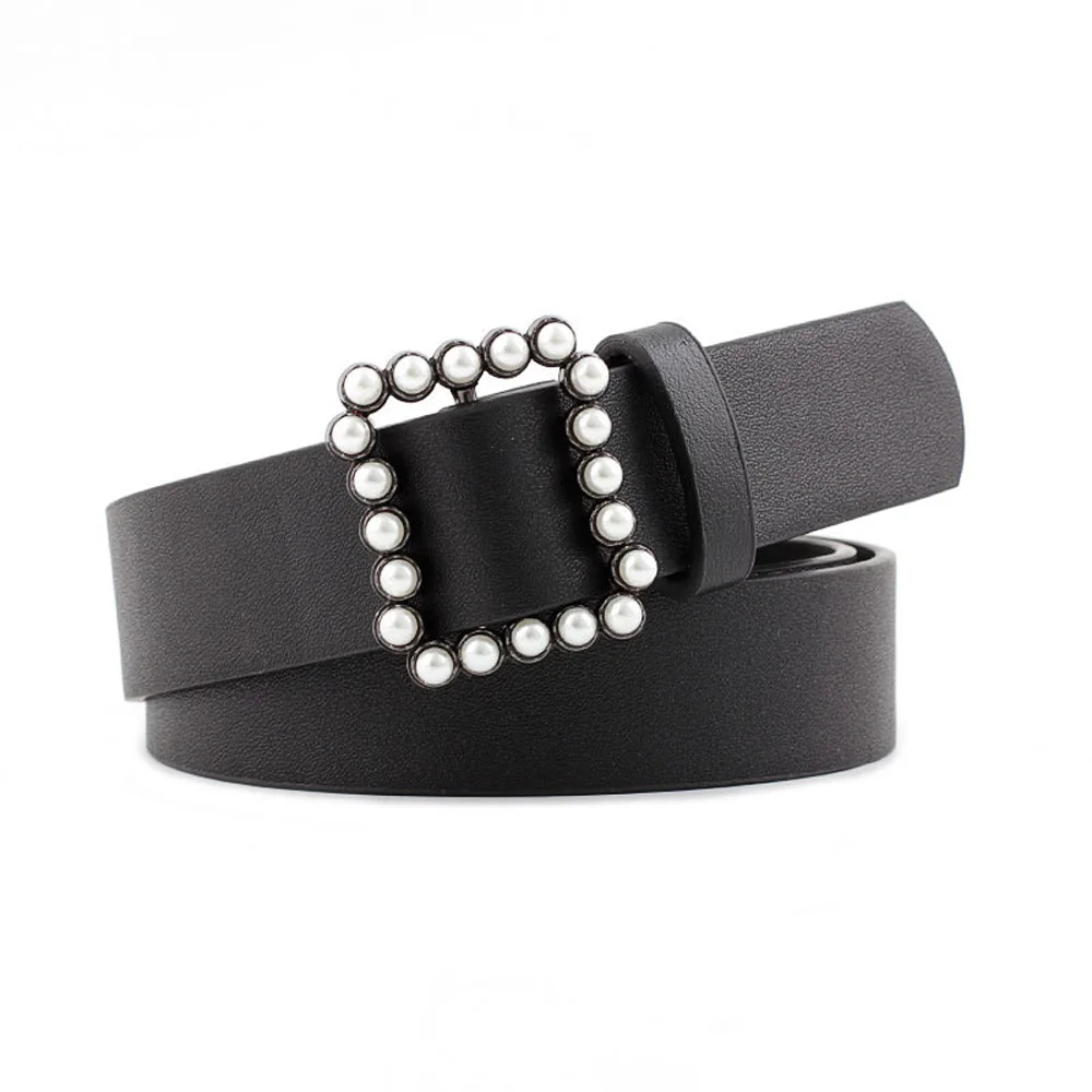 Women Female Elegant Pearl Square Buckle Belt New Stylish Jeans Decoration BLTYN0346
Women Female Elegant Pearl Square Buckle Belt New Stylish Jeans Decoration BLTYN0346
