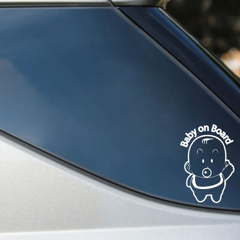 YJZT 12.1CM*16.7CM Baby On Board Cute Boy Cartoon Car Vinyl Sticker Black/Silver C10-00151
YJZT 12.1CM*16.7CM Baby On Board Cute Boy Cartoon Car Vinyl Sticker Black/Silver C10-00151