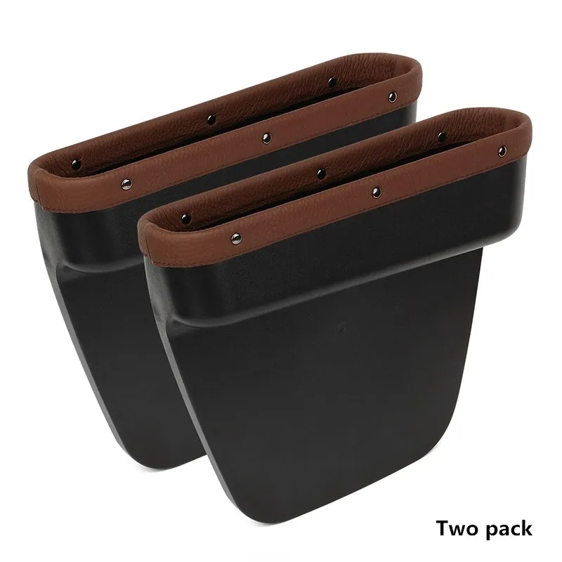 Car Seat Crevice Storage Box Leather Auto Seat Gap Filler Pockets Coins Phone Card Cigarettes Organizer between SeatsStorage
Car Seat Crevice Storage Box Leather Auto Seat Gap Filler Pockets Coins Phone Card Cigarettes Organizer between SeatsStorage
