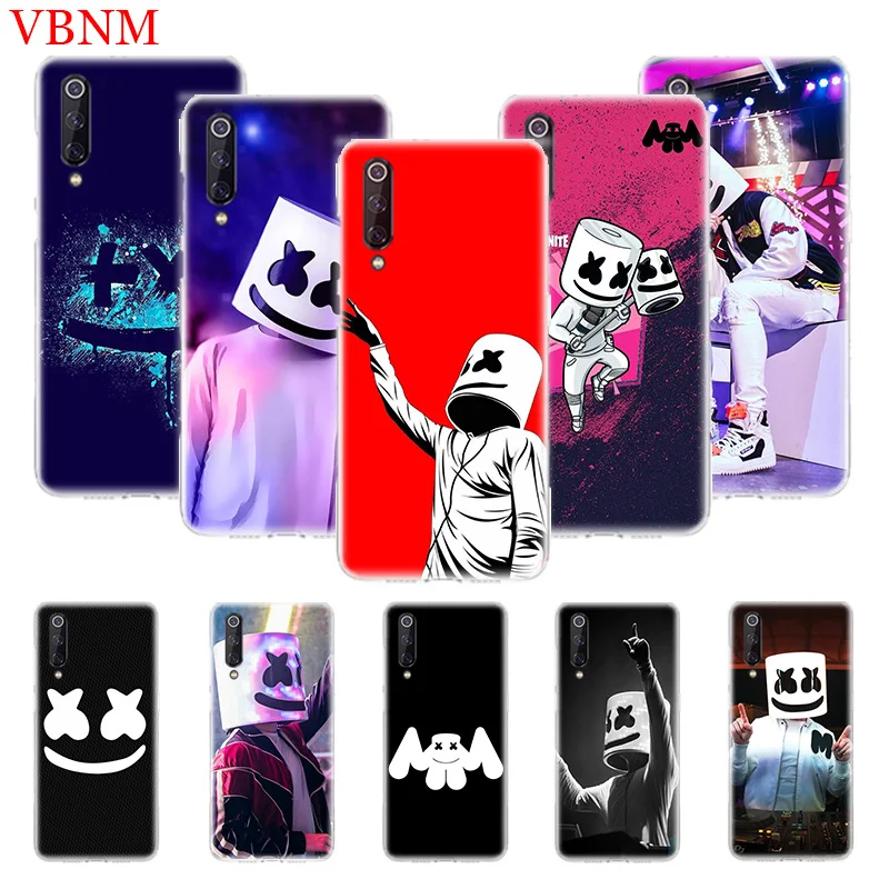 Marshmello Doctom DJ отдельно с рисунком для мобильного телефона чехол Xiaomi mi 5s 5S плюс 5X 6X 8 9