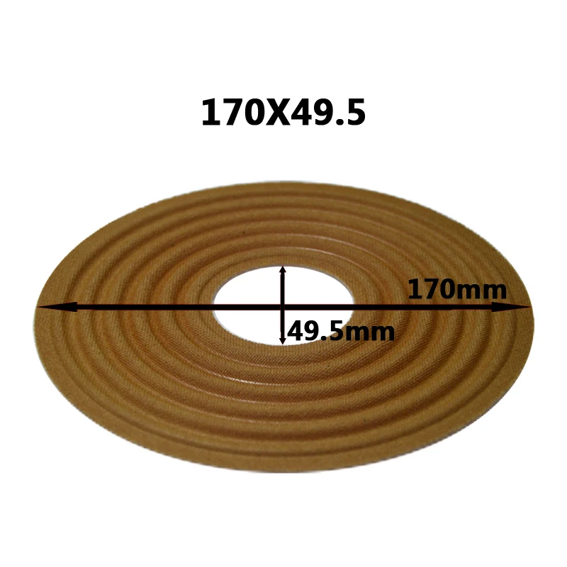 2pcs 168x51.5/170x25.5/170x49.5mm Elastic Wave Loudspeaker Subwoofer Woofer Bass Speaker Repair Spider Damper
2pcs 168x51.5/170x25.5/170x49.5mm Elastic Wave Loudspeaker Subwoofer Woofer Bass Speaker Repair Spider Damper