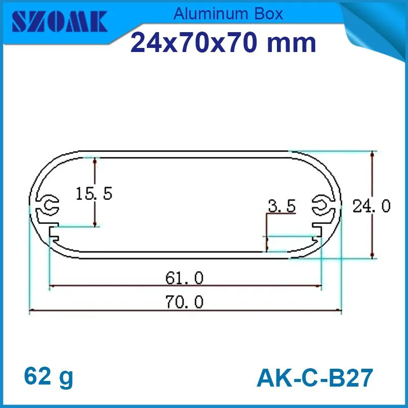 4 pcs/lot tooling golden color with Polish custom aluminium project box diy electronic 24(H)x70(W)x70(L) mm enclosure case
4 pcs/lot tooling golden color with Polish custom aluminium project box diy electronic 24(H)x70(W)x70(L) mm enclosure case