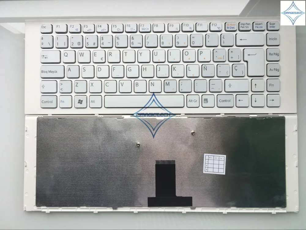 Клавиатура для ноутбука Sony VAIO VPC-EG VPCEG SP la с испанской раскладкой и рамкой 55102C35-515-G
Клавиатура для ноутбука Sony VAIO VPC-EG VPCEG SP la с испанской раскладкой и рамкой 55102C35-515-G