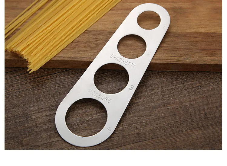 1 шт. Спагетти из нержавеющей стали макароны измеритель лапша портативный