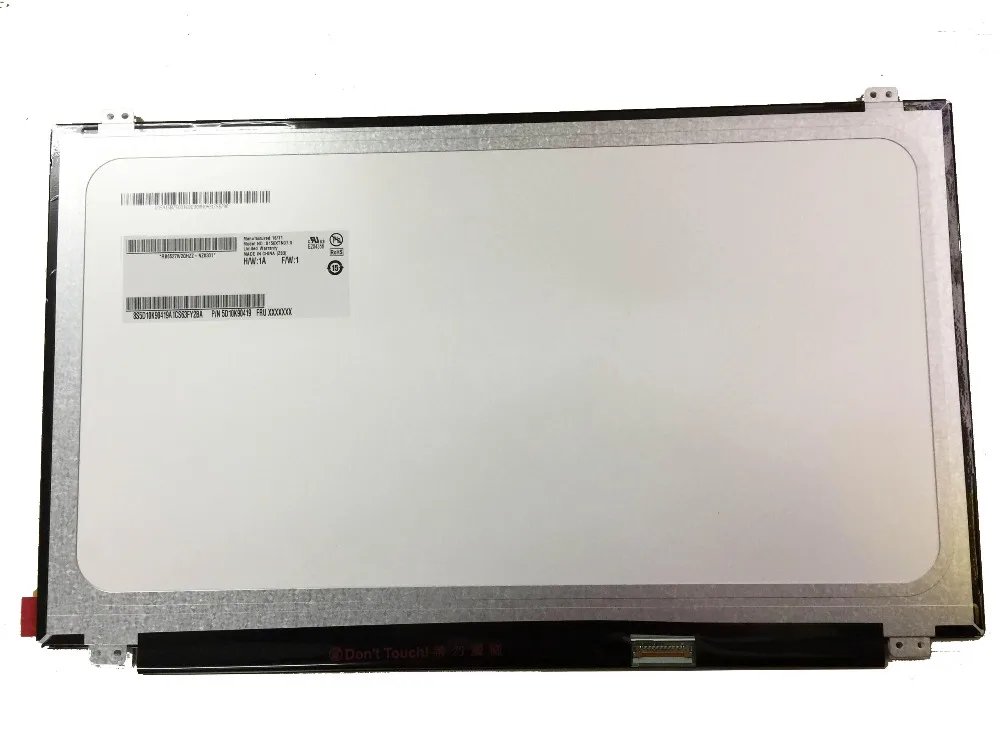 15,6-дюймовый светодиодный ЖК-экран для AUO B156XTN07.0 P/N 5D10K90419 WXGA HD 1366X768, 30 контактов, протестированная матрица ноутбука, замена B156XTN07 V.0
15,6-дюймовый светодиодный ЖК-экран для AUO B156XTN07.0 P/N 5D10K90419 WXGA HD 1366X768, 30 контактов, протестированная матрица ноутбука, замена B156XTN07 V.0