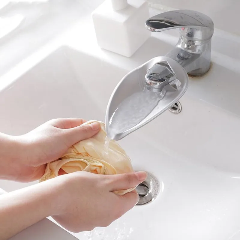 CTREE Faucet Extender Silicone Toddler Bathroom Sink Faucet Chute Extender Children Washing Hands Bathroom Kitchen Tools C109
CTREE Faucet Extender Silicone Toddler Bathroom Sink Faucet Chute Extender Children Washing Hands Bathroom Kitchen Tools C109