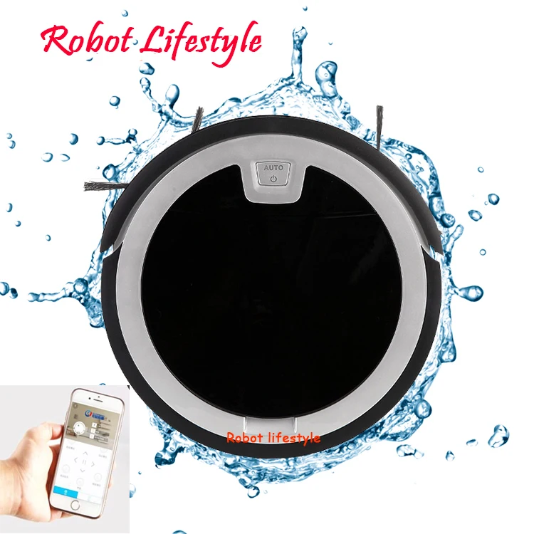 Competitive Price Self Recharge good vacuum cleaner with 150ml water tank phone APP control
Competitive Price Self Recharge good vacuum cleaner with 150ml water tank phone APP control