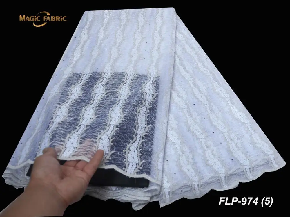 African French Sequins Lace Fabric 2019 Tulle Net Lace Fabric High Quality Nigerian Sequins Lace FLP-974
African French Sequins Lace Fabric 2019 Tulle Net Lace Fabric High Quality Nigerian Sequins Lace FLP-974