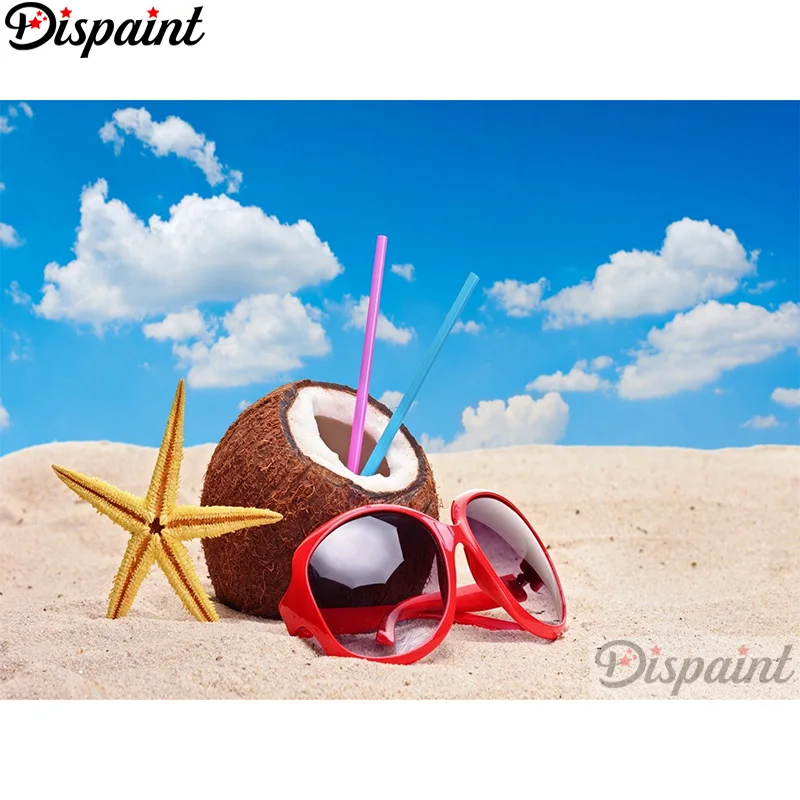 Dispaint Full Square/Round Drill 5D DIY Diamond Painting "Starfish drink scenery "Embroidery Cross Stitch Home Decor Gift A12508
Dispaint Full Square/Round Drill 5D DIY Diamond Painting "Starfish drink scenery "Embroidery Cross Stitch Home Decor Gift A12508