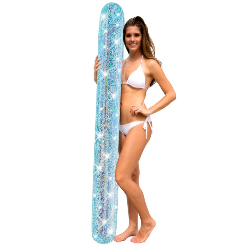 Multicolor Glitter Inflatable Swimming Pool Float Noodle in Silver Gold Blue Rose Pink Sparkly Giant Super Noodles Floating Tube
Multicolor Glitter Inflatable Swimming Pool Float Noodle in Silver Gold Blue Rose Pink Sparkly Giant Super Noodles Floating Tube