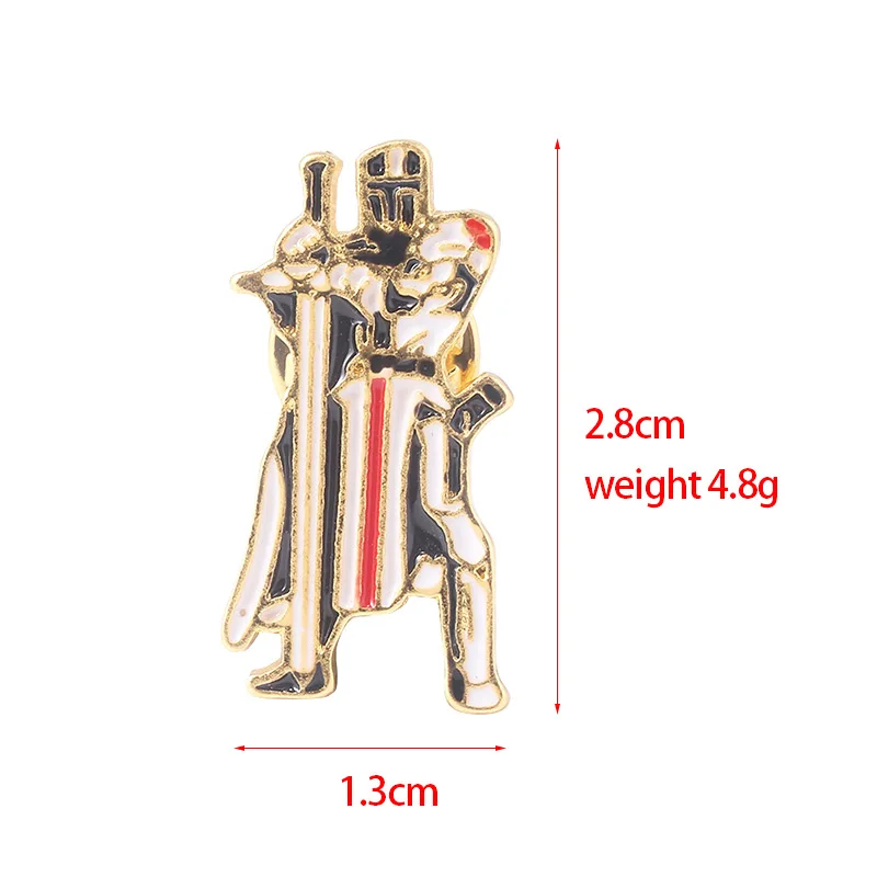 Masonic Knights Templar Seal Crusaders Solomons Temple Pins Brooches Guard with Sword Free Masons Badge Brooch for Men Jewelry
Masonic Knights Templar Seal Crusaders Solomons Temple Pins Brooches Guard with Sword Free Masons Badge Brooch for Men Jewelry