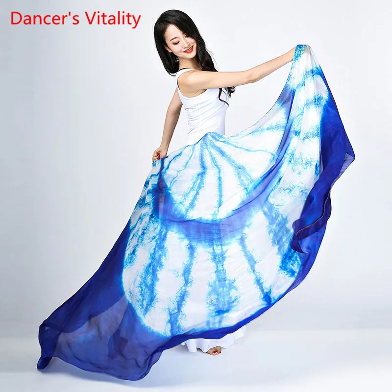 New Belly Dance Veils Real Silk Popular Color Gradient Hand Silk Scarf Shawls for Dancing OR Stage sizes
New Belly Dance Veils Real Silk Popular Color Gradient Hand Silk Scarf Shawls for Dancing OR Stage sizes