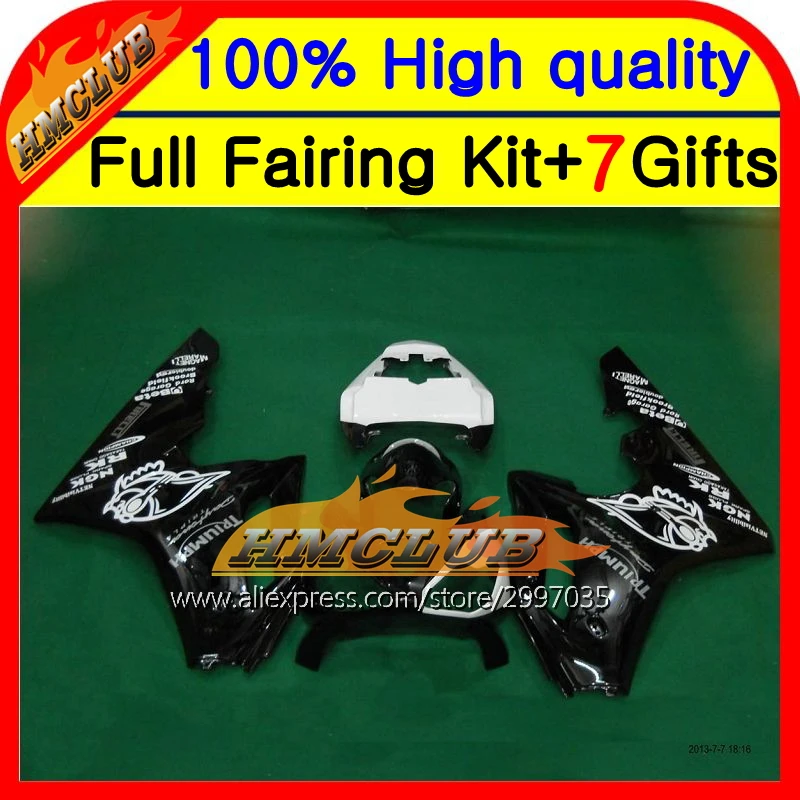 Body !Body For TRIUMPH NEW Black Daytona 675 12-13 Daytona675 42HM13 12 13 2012 Gloss black white 2013 Fairing Kit
Body !Body For TRIUMPH NEW Black Daytona 675 12-13 Daytona675 42HM13 12 13 2012 Gloss black white 2013 Fairing Kit