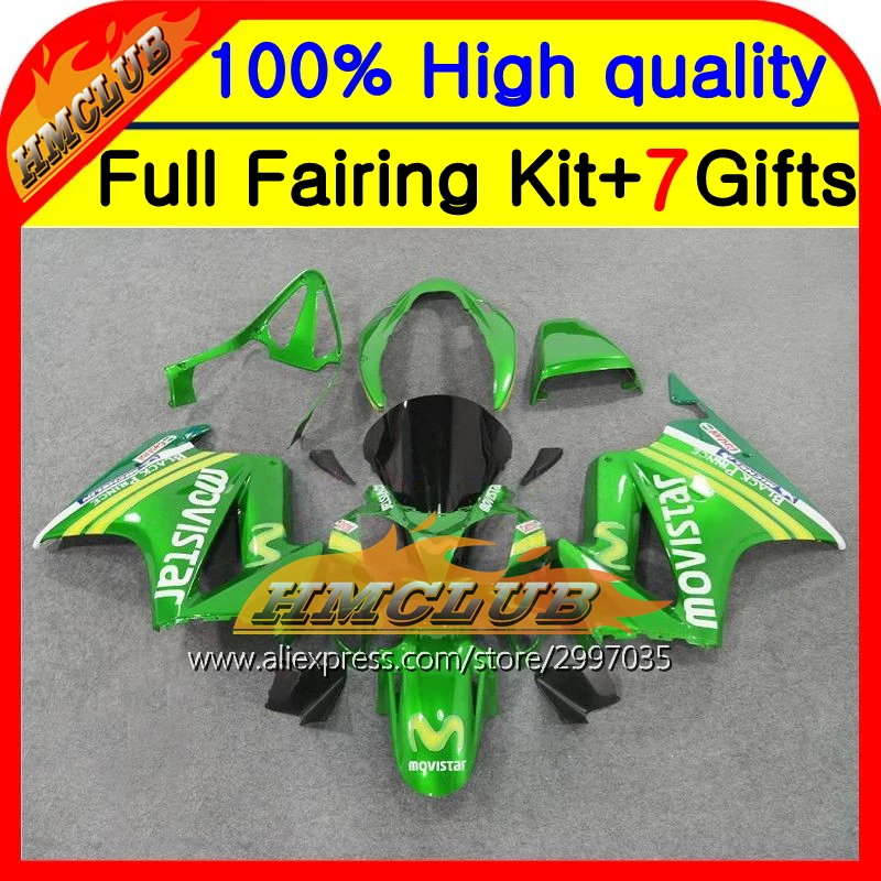 Body For HONDA Movistar VFR800 02-12 VFR800RR Interceptor 32HM5 VFR 800 800RR 02 03 04 05 06 Green 07 08 09 10 11 12 Fairing
Body For HONDA Movistar VFR800 02-12 VFR800RR Interceptor 32HM5 VFR 800 800RR 02 03 04 05 06 Green 07 08 09 10 11 12 Fairing