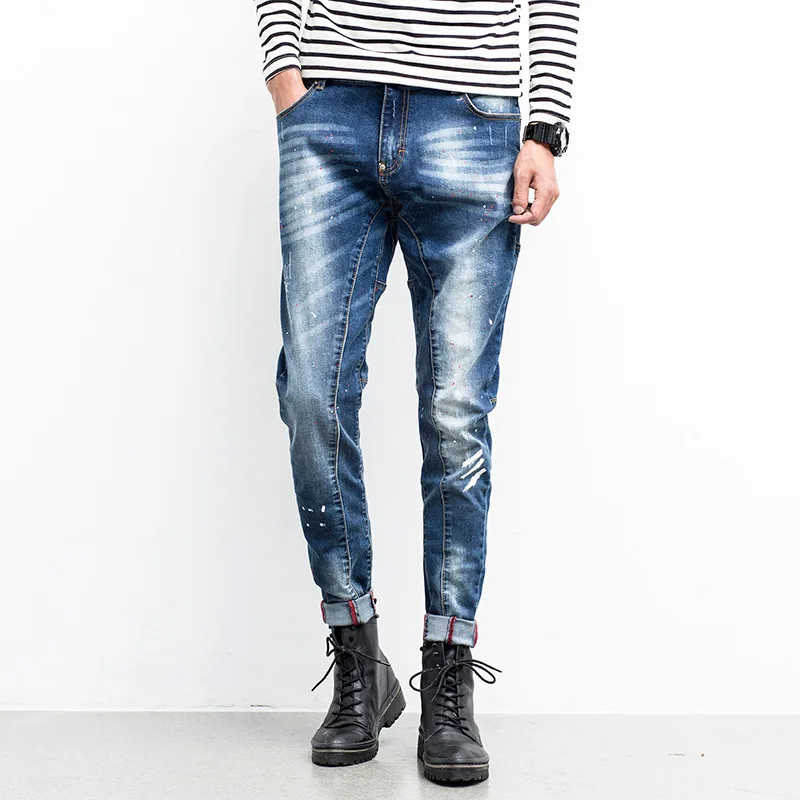 Осенние эластичные мужские джинсы 2020, индивидуальные мужские штаны для выращивания морали, Стрейчевые Молодежные штаны для пожилых людей
Осенние эластичные мужские джинсы 2020, индивидуальные мужские штаны для выращивания морали, Стрейчевые Молодежные штаны для пожилых людей