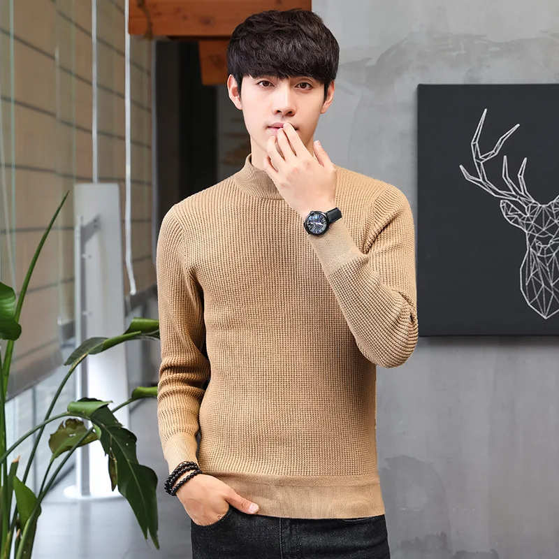 Winter 2019 new men sweater men's add fluff trend of men's clothing male turtle neck sweaters male render unlined upper garment
Winter 2019 new men sweater men's add fluff trend of men's clothing male turtle neck sweaters male render unlined upper garment