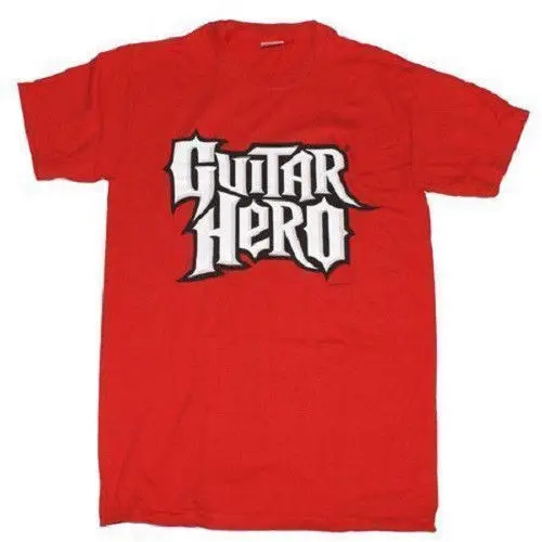 Guitar Hero - Logo - Official Mens T Shirt Summer New Men Cotton T-Shirt top tee New 2018 Fashion Summer
Guitar Hero - Logo - Official Mens T Shirt Summer New Men Cotton T-Shirt top tee New 2018 Fashion Summer