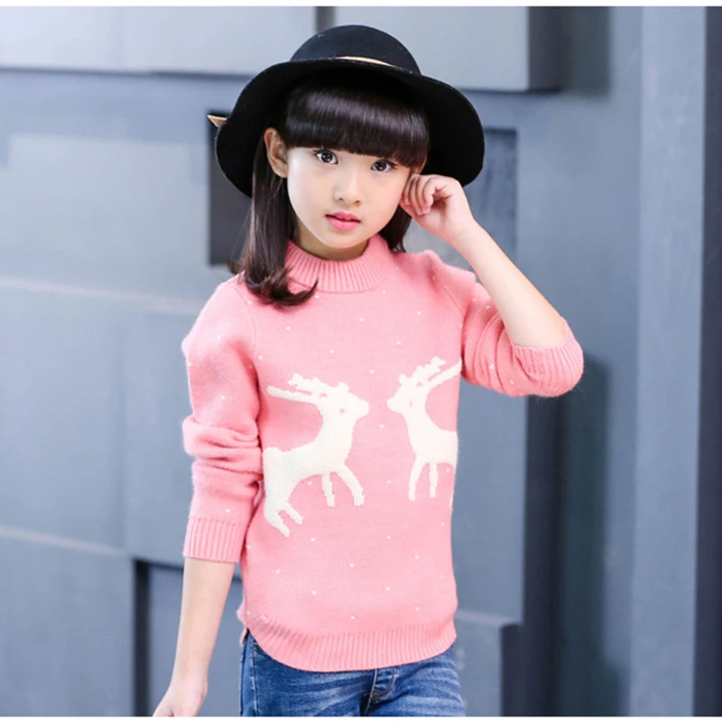 Baby Girl Warm Brand Sweater Clothes Children Toddler Kids Winter Autumn Solid Pullover Knit Top Cute Deer Sweaters XL583
Baby Girl Warm Brand Sweater Clothes Children Toddler Kids Winter Autumn Solid Pullover Knit Top Cute Deer Sweaters XL583