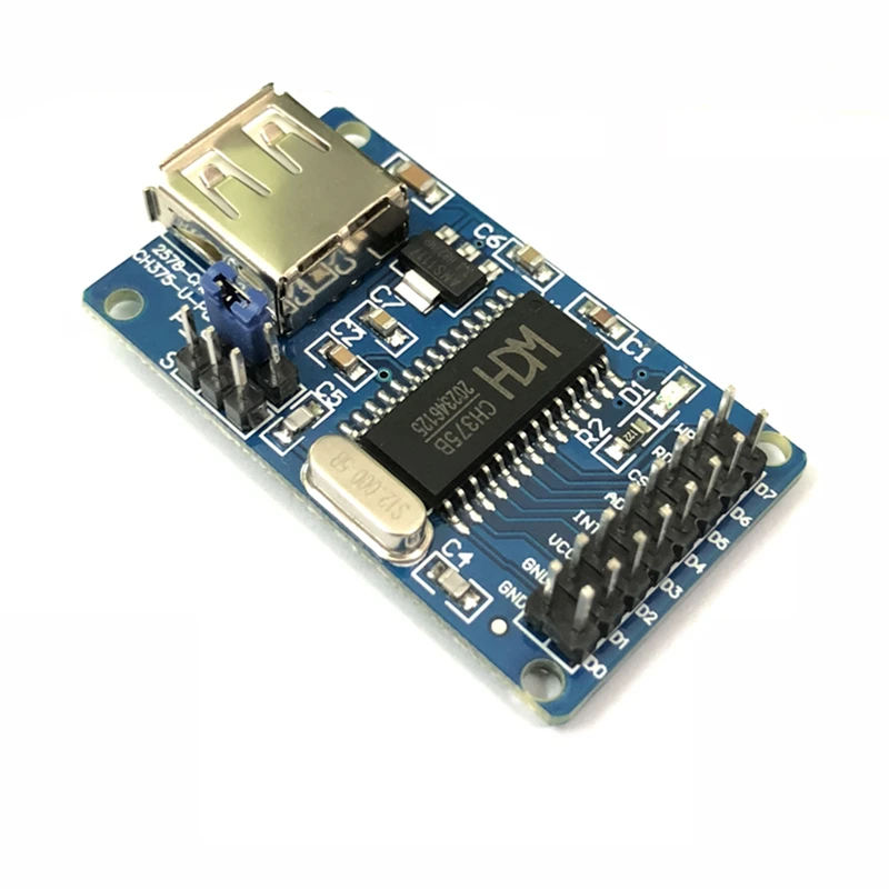 Новинка 1 шт. CH375B U DISK чтение запись USB интерфейс связи SPI|Детали и аксессуары для